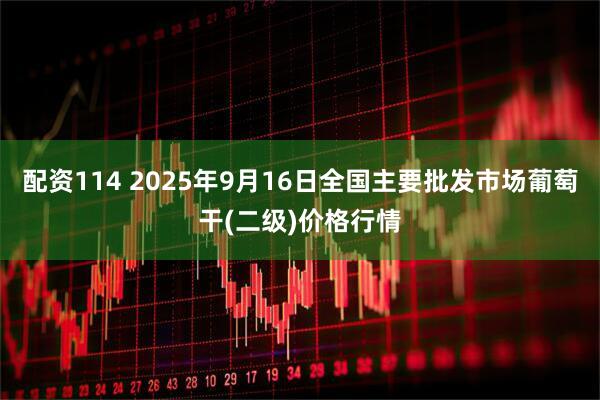 配资114 2025年9月16日全国主要批发市场葡萄干(二级)价格行情